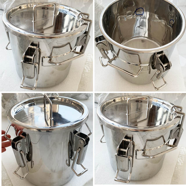 Factory Customized Pressurized Stainless Steel Milk Beer Honey Storage Tank