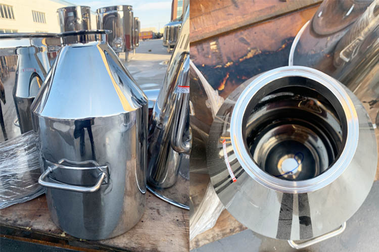 Customized Stainless Steel Sealed Cans Caddy Storage Tank Milk Cans Tanks