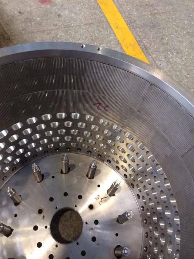 Stainless Steel Milled Screens Sieve For Chemical Pusher Centrifuge