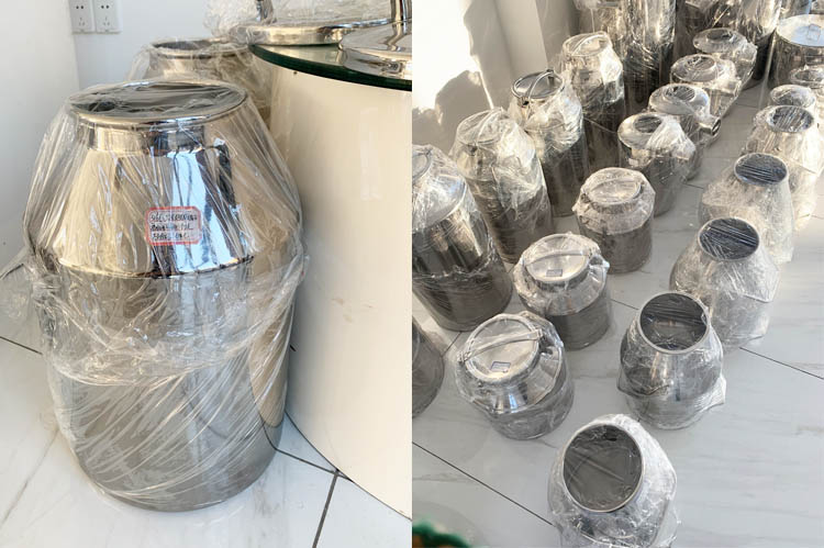 Customized SS304 SS316 50L 200L Storage Tank For Honey Milk Application