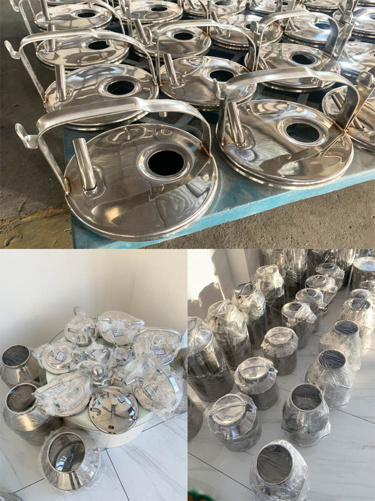 Customized SS304 SS316 50L 200L Storage Tank For Honey Milk Application