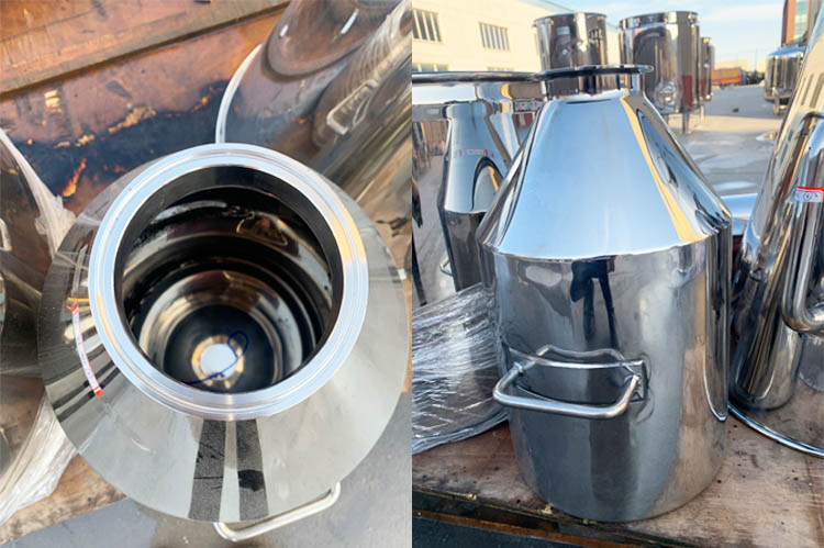 SS304 SS316L Stainless Steel Storage Customized Cans /Milk Transportation Container Tank